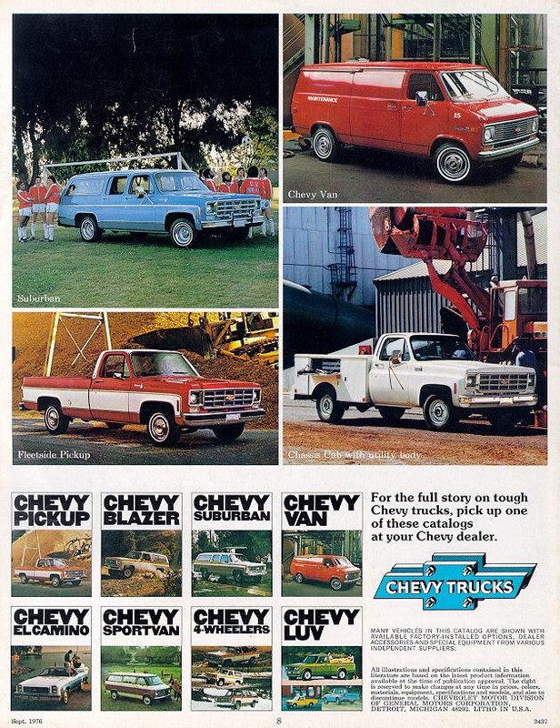 1977 Chevrolet Tough Trucks Brochure Page 4